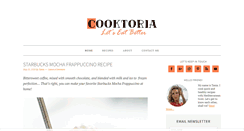 Desktop Screenshot of cooktoria.com